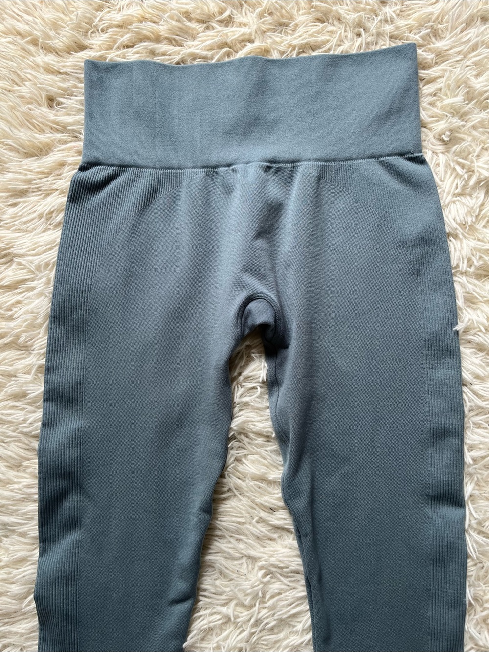 Set Active Leggings Blue Size Medium - Picture 3 of 9